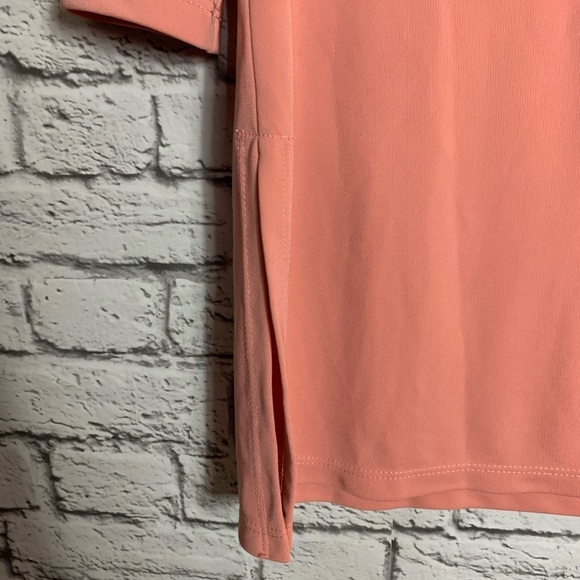 Marla Wynne Women’s Blush Tunic Size Small Lagenlook  Comfort Front Slit Mature - Picture 8 of 10